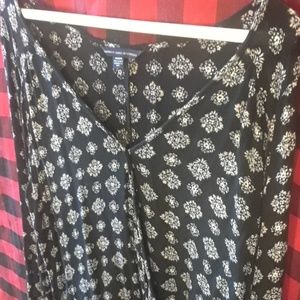 American eagle outfitters peasant top medium